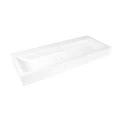 Kaldewei Cono Waschbecken 120x50 cm rechteckig Klassisch weiß glanz 902706013001