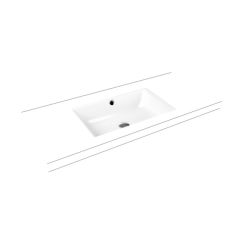 Kaldewei Puro Waschbecken 60x38.5 cm rechteckig Unterbauwaschbecken weiß glanz 901006003001