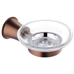 Omnires Art LIne Seifenschale Wand kupfer-transparent AL53420ORB