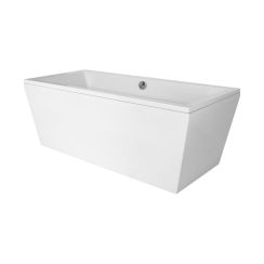 Besco Vera Freistehende Badewanne 170x75 cm rechteckig weiß #WKV-170-WO
