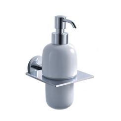Blue Water Hugo Seifenspender 200 ml chrom-keramik-weiß HUG-020