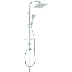 Ferro Squerto Lux duschset Wand mit Regenbrause chrom NP24