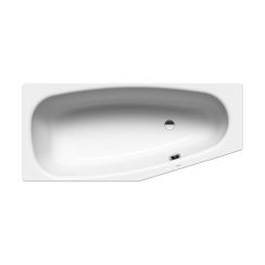 Kaldewei Mini Eckbadewanne 157x75 cm rechtsseitig weiß 224600013001