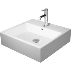 Duravit Vero Air Waschbecken 50x47 cm rechteckig Aufsatzwaschbecken weiß glanz 2352500041