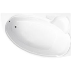 Besco Finezja Nova Eckbadewanne 139.5x95 cm rechtsseitig weiß #WAF-140-NP