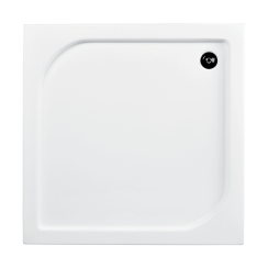 Besco Oskar Quadratische Duschwanne 70x70 cm weiß #BAO-70-PK