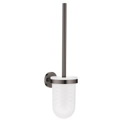 Grohe Essentials Toilettenbürstengarnitur glas-graphit 40374A01