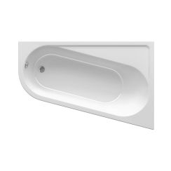 Ravak Chrome Eckbadewanne 170x105 cm rechtsseitig weiß CA41000000