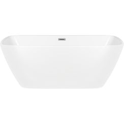 Oltens Millaa Freistehende Badewanne 170x78 cm oval weiß 12002000