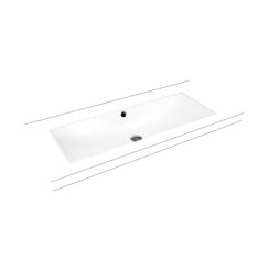 Kaldewei Silenio Waschbecken 93.4x39.1 cm rechteckig Unterbauwaschbecken weiß glanz 906106313001