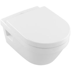 Set WC-Becken Villeroy & Boch Architectura 5684R001, Toilletensitz Villeroy & Boch Architectura 98M9D101/98M9D1R1