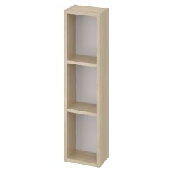 Cersanit Moduo Badschrank 20x14.1x80 cm Seitenschrank hängend eiche K116-023