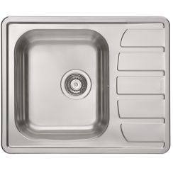 Alveus Zoom Edelstahlspüle 61.5x50 cm 1098941