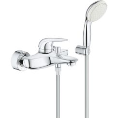 Grohe Eurostyle Badewannen- und Duscharmatur Wandmontage StarLight Chrome 2372930A