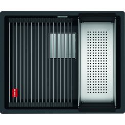 Franke Kanon Granitspüle 52x42 cm grau/graphit/onyx 125.0528.612
