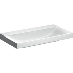 Geberit Xeno2 Waschbecken 90x48 cm rechteckig Klassisch-Möbel weiß glanz 500.532.01.1