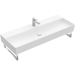 Villeroy & Boch Memento 2.0 Waschbecken 120x47 cm rechteckig Klassisch weiß glanz 4A22C501