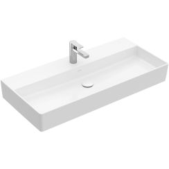 Villeroy & Boch Memento 2.0 Waschbecken 100x47 cm rechteckig Klassisch-Möbel weiß glanz 4A221G01