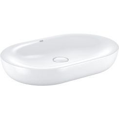 Grohe Essence Waschbecken 60x40 cm oval Aufsatzwaschbecken weiß glanz 3960800H