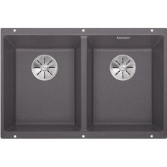 Blanco Subline 350/350-U Granitspüle 70x40 cm grau/graphit/onyx 523575