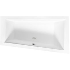Besco Intima Eckbadewanne 150x85 cm rechtsseitig weiß #WAIT-150-NP