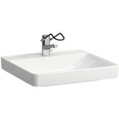 Laufen Pro Liberty Waschbecken 60x55 cm rechteckig Klassisch barrierefrei weiß glanz H8119500001561