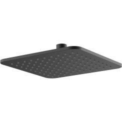 Omnires SlimLine Kopfbrause 20x20 cm quadratisch schwarz WG220/OBL