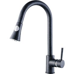 Laveo Daru küchenarmatur stehend schwarz BLD769D
