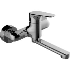 Laveo Rondo waschbeckenhahn Wand chrom BLX050D