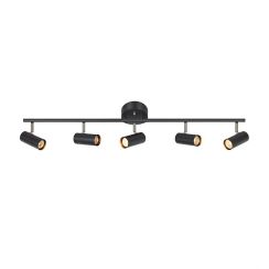 Markslöjd Barcelona Deckenlampe 5x12 W schwarz 107351