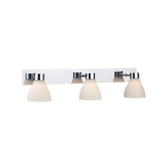 Markslöjd Cassis Wandleuchte 3x18 W weiß-chrom 106370
