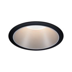 Paulmann Cole Coin Eingebaute Lampe 1x6.5 W schwarz-silber 93407