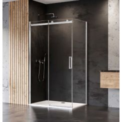 New Trendy Sling Duschkabine 120x90 cm rechteckig chrom Glanz/durchsichtiges Glas D-0181A/D-0103B