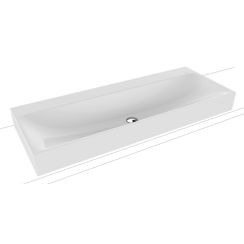 Kaldewei Silenio Waschbecken 120x46 cm rechteckig Aufsatzwaschbecken weiß glanz 906406313001