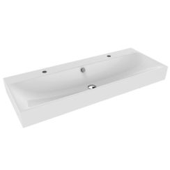 Kaldewei Silenio Waschbecken 120x46 cm rechteckig Klassisch weiß glanz 904506043001