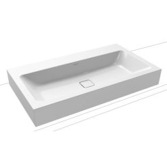 Kaldewei Cono Waschbecken 90x50 cm rechteckig Aufsatzwaschbecken weiß glanz 902206003001