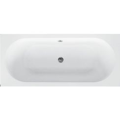 Besco Vitae Schlanke rechteckige Badewanne 159x75 cm weiß #WAV-160-SL