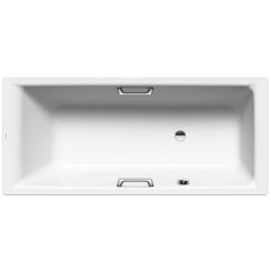 Kaldewei Puro Rechteckige Badewanne 180x80 cm weiß 255900010001