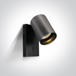 One Light Elatos leuchter 1x10 W schwarz-grau 65105NA/MG