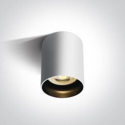 One Light Muzaki Deckenlampe 1x10 W weiß-schwarz 12105N/W