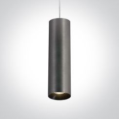 One Light Zaimi Pendelleuchte 1x10 W grau/aschfarben 63105MA/MG