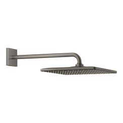 Grohe Rainshower Kopfbrause mit Brausearm 31x31 cm quadratisch Brushed Hard Graphite 26564AL0
