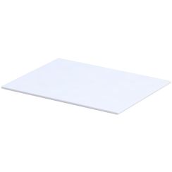 Oristo Uni Waschtischplatte 59.6x45.9 cm weiß OR00-BU-60-2