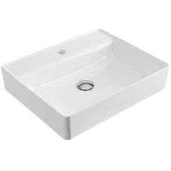 Excellent Rima 2.0 Waschbecken 60x40 cm rechteckig Aufsatzwaschbecken weiß glanz CEEX.4901.600.WH