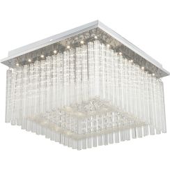 Rabalux Danielle Deckenlampe 1x21 W chrom-transparent 2448