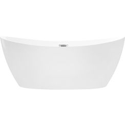 Besco Ayla Freistehende Badewanne 170x80 cm oval weiß #WAS-170-A