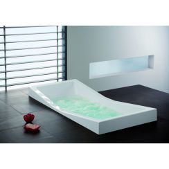 Hoesch Foster Rechteckige Badewanne 190x90 cm weiß 6697.010
