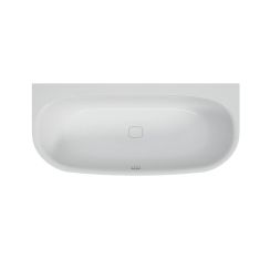 Hoesch iSensi Vorwand-Badewanne 190x90 cm oval weiß 3824.010