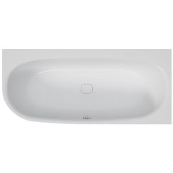 Hoesch iSensi Eckbadewanne 190x90 cm oval weiß 3826.010