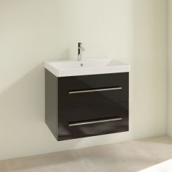 Villeroy & Boch Avento kabinett 63x45.2x51.4 cm Unterschrank hängend schwarz A89000B3